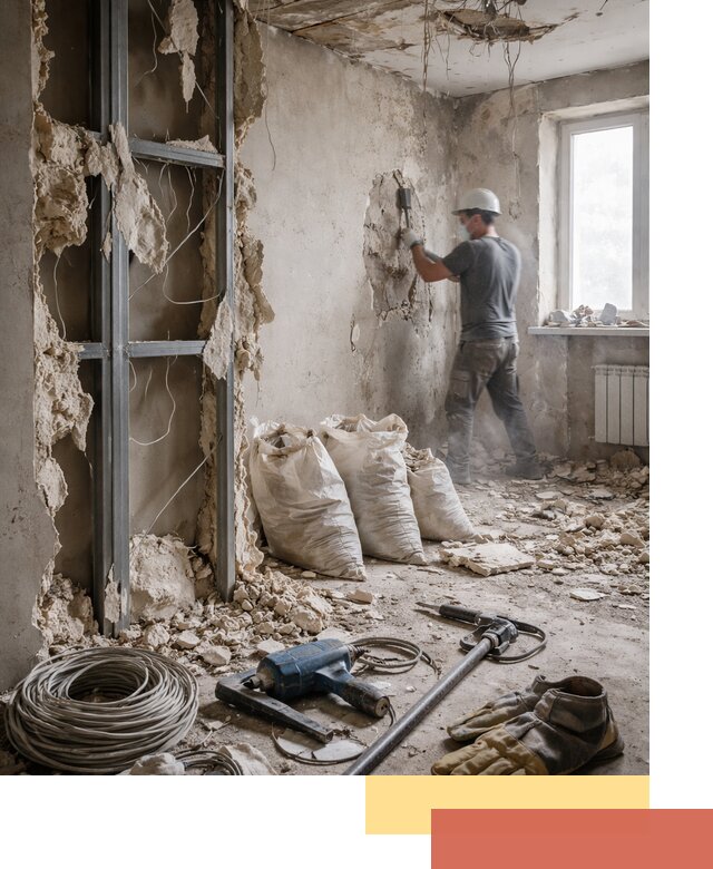 Профессиональный демонтаж зданий и конструкций в Майкопе