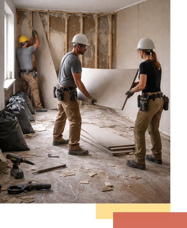 Демонтаж стеновых панелей в Майкопе быстро и аккуратно