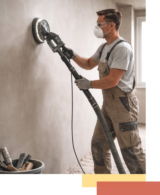 Профессиональная шлифовка стен в Майкопе быстро и качественно