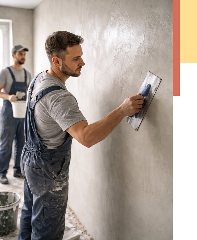 Глянцевание штукатурки стен в Майкопе от 7582 руб. — услуги и затирка | ОТДЕЛОЧНИК-Мкп