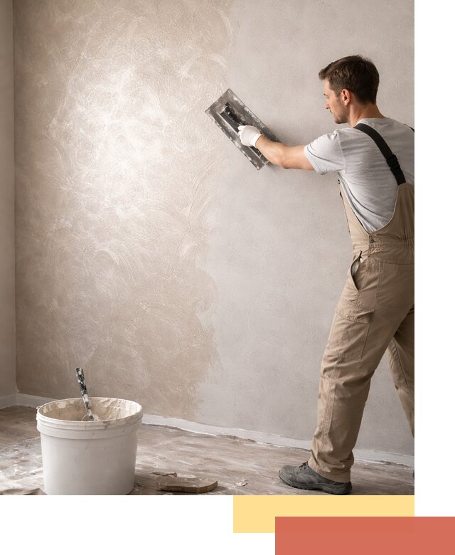 Декоративная штукатурка «Мокрый шелк» под ключ в Майкопе