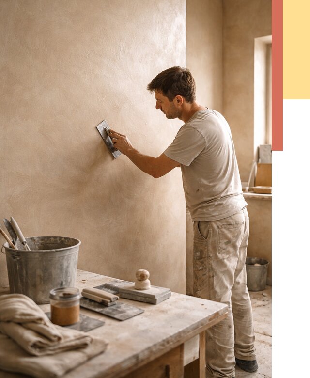 Марокканская штукатурка таделакт в Майкопе под ключ от 4246 руб. | ОТДЕЛОЧНИК-Мкп