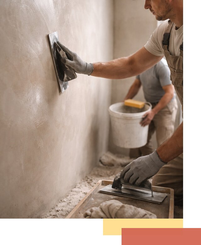 Нанесение марокканской штукатурки таделакт в Майкопе
