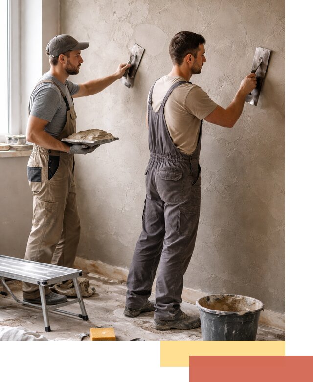 Ремонт декоративной штукатурки и восстановление фактуры в Майкопе