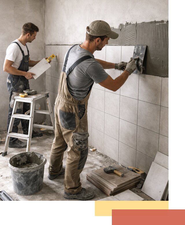 Укладка плитки на стены в Майкопе профессионально и надежно