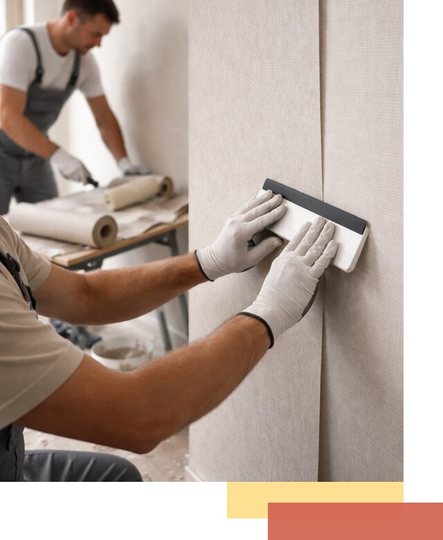 Поклейка обоев под покраску в Майкопе профессионально и быстро