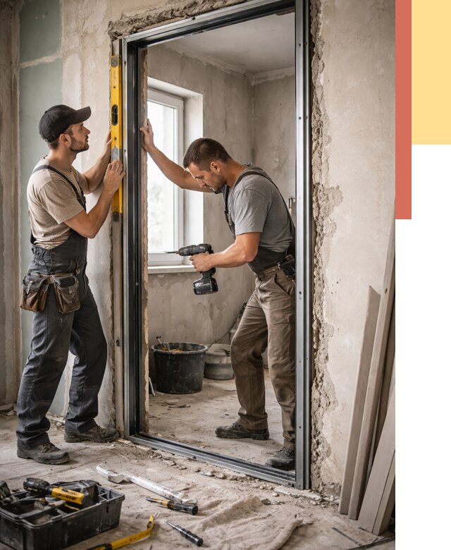 Закладка дверного проема в Майкопе от 3538 руб. — быстро и недорого | ОТДЕЛОЧНИК-Мкп