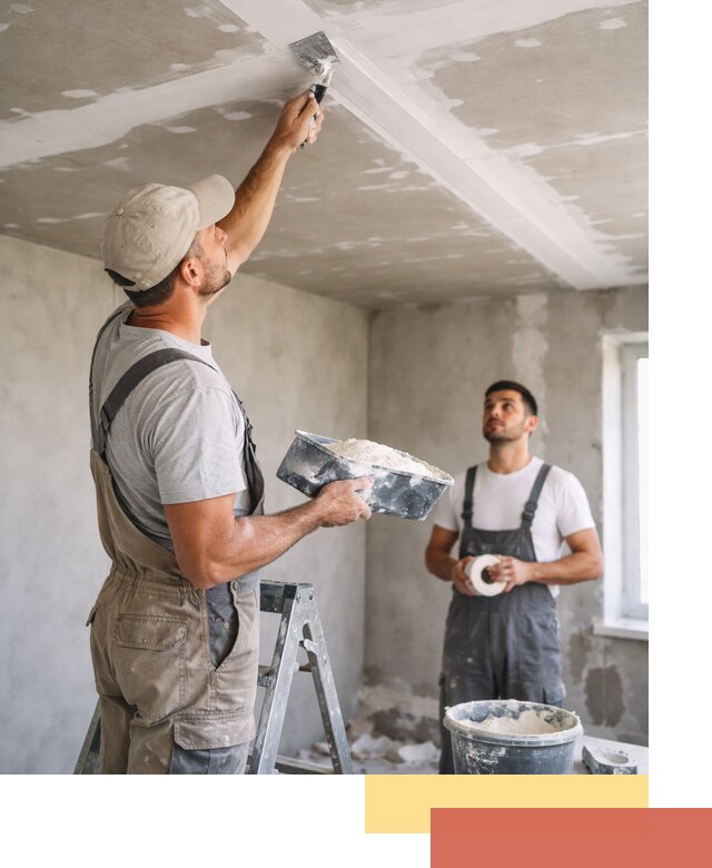 Обработка швов потолка ГКЛ в Майкопе: качественная заделка и шпатлевка