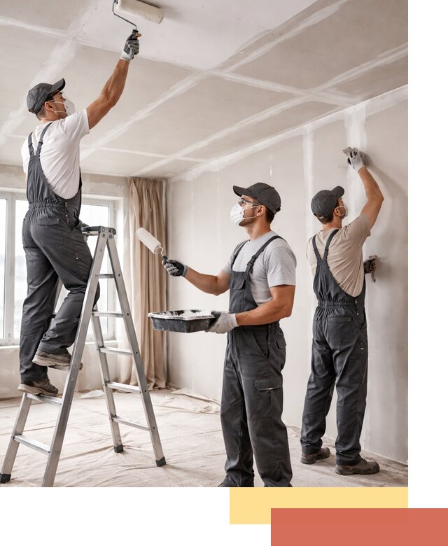 Покраска потолка из гипсокартона в Майкопе качественно и недорого