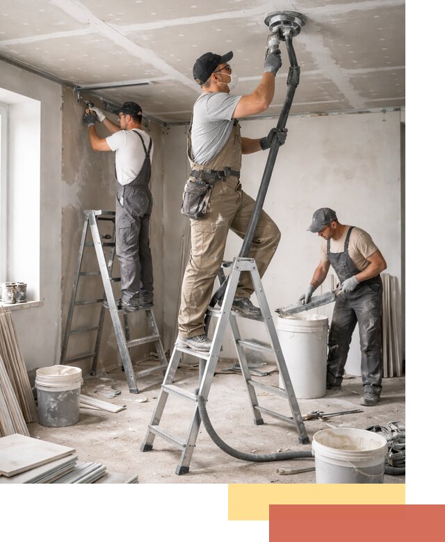 Ремонт потолка из гипсокартона в Майкопе: быстрый и качественный монтаж