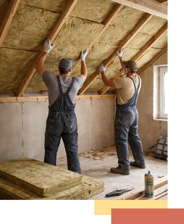 Утепление потолка минеральной ватой в Майкопе